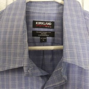 Kirkland Signature shirt. Long sleeve. Traditional XL
